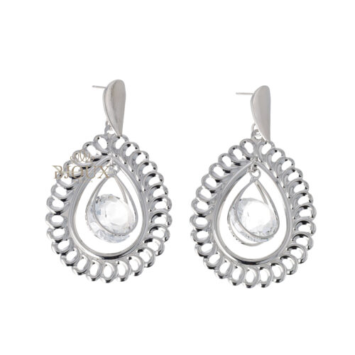 Orecchini da donna color argento