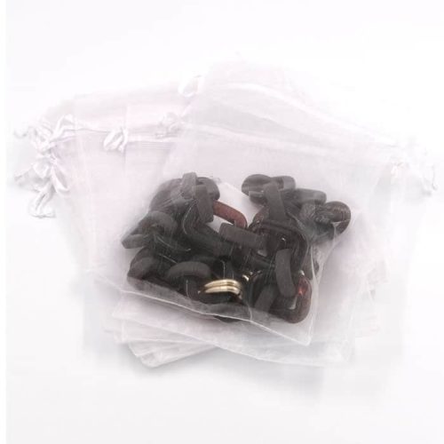 Sacchetto 20 pezzi in organza 13X18