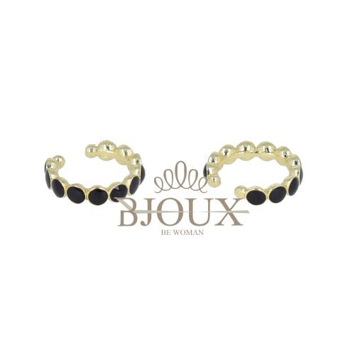 Orecchini ear cuff candy colorati