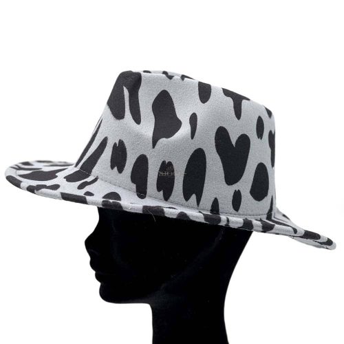 Cappello cowboy fantasia muu colore grigio