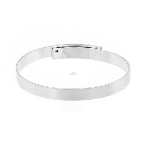 Bracciale da uomo rigido ottone satinato