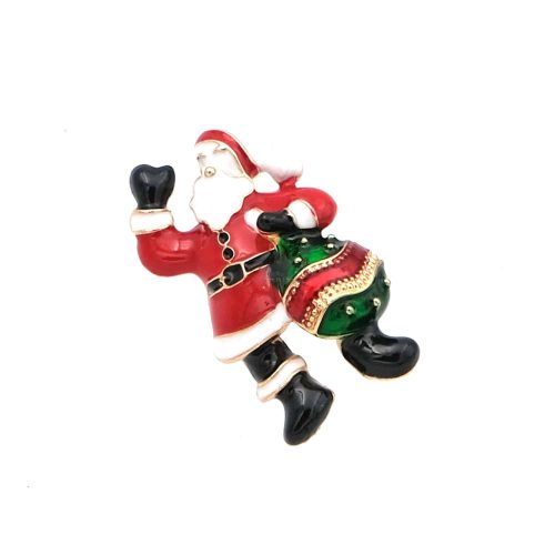 Spilla con babbo natale