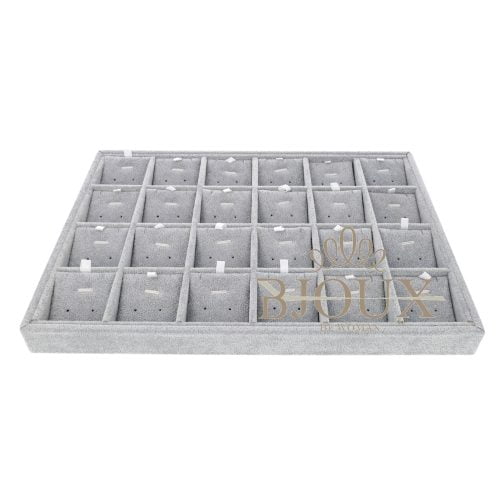 Espositore couvette porta catenine e orecchini 24 scomparti