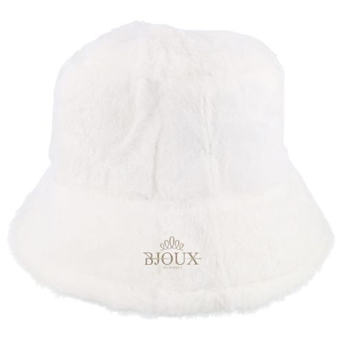 Cappello donna in ecopelliccia bianco