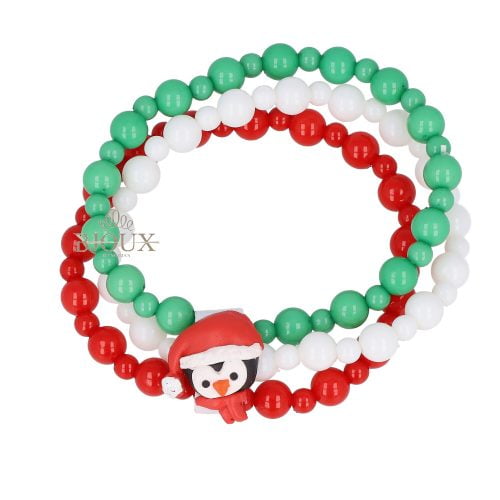 Bracciale elastico 3 fili tricolore