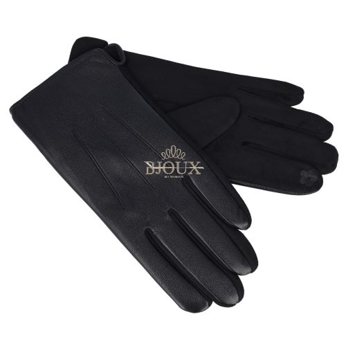 Guanto per uomo in pelle black