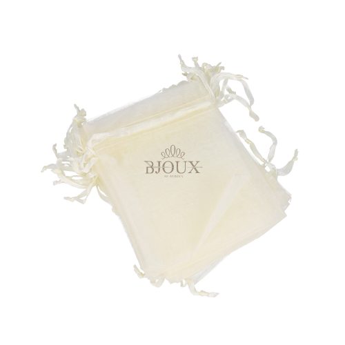 Sacchetto 20 pezzi per bijoux 9x12 color panna