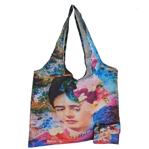 Borsa shopping bags stampa Frida