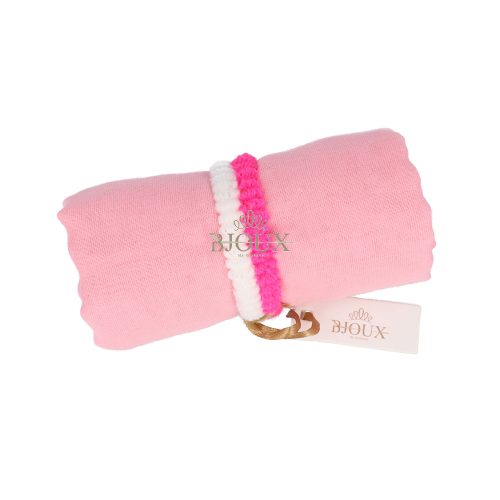 Foulard unisex 190x75 rosa chiaro