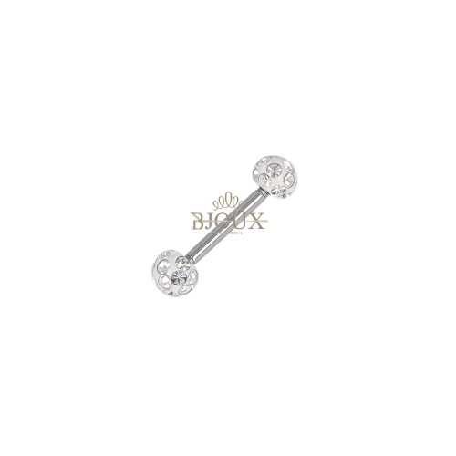 Piercing Micro Barbell 1,5 cm silver