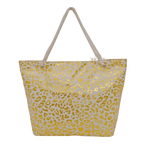 Borsa mare gold manico in corda