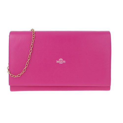 Pochette in ecopelle liscia colorata