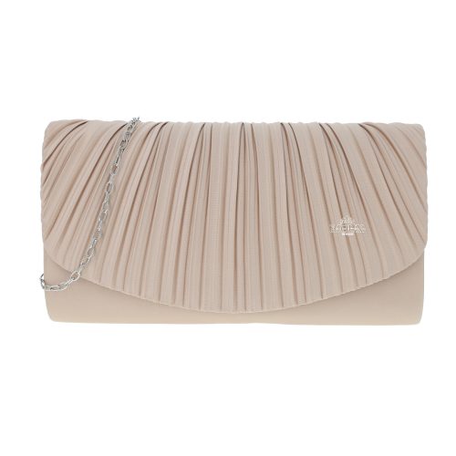 Pochette donna plissettata con tracolla