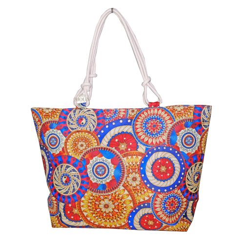 Borsa per il mare abstract multicolor