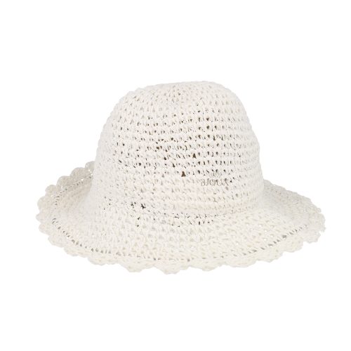 Cappello paglia modello pescatore bianco