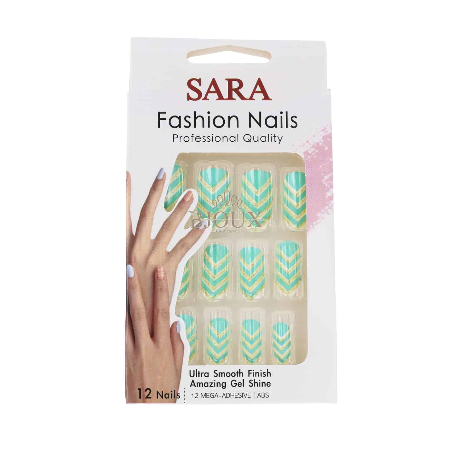 Sara Stick On Nails. | eBay