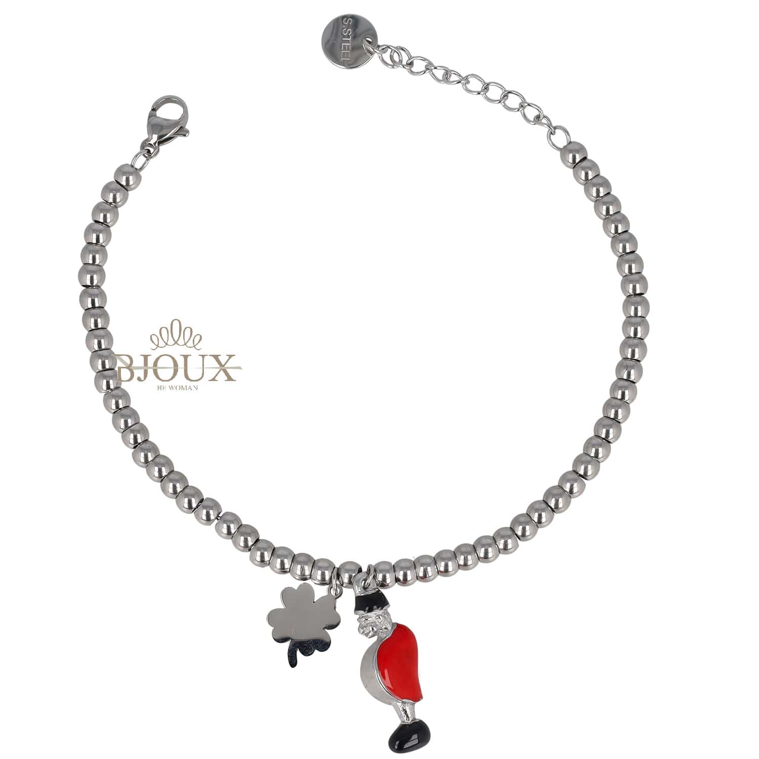 Bracciale rigido Heritage Bijoux NERO donna - Pollini Online