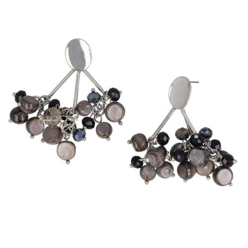 Orecchini bijoux con cristalli