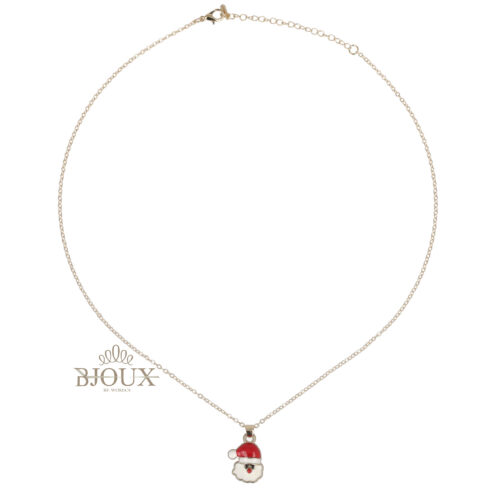 Collana ottone con Santa Claus