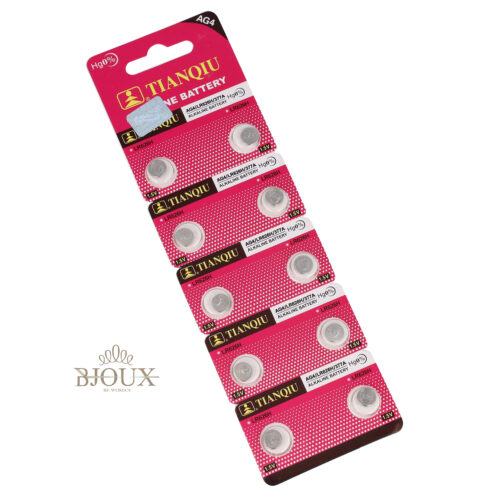 Batteria alcalina AG4 Pila Bottone