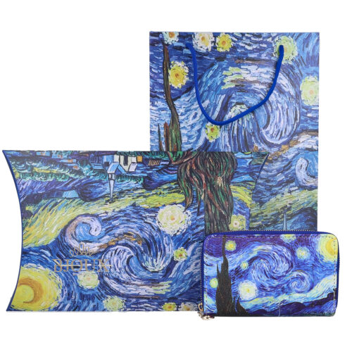 Idea Regalo linea arte “Notte Stellata” di Van Gogh