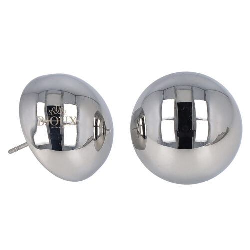 Orecchini bottoncini 3d 20 mm