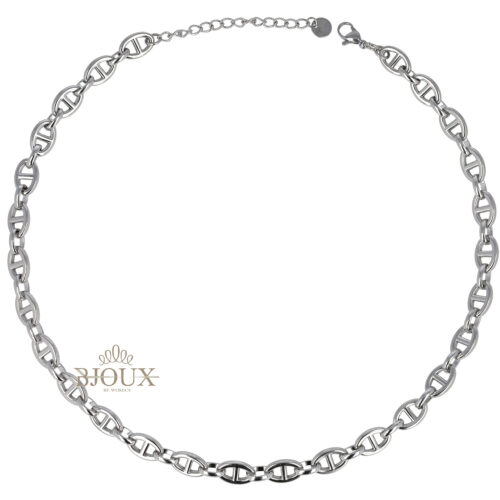 Collana maglia marinara in acciaio