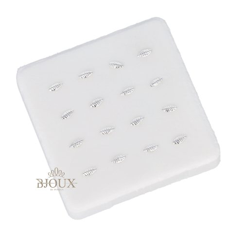 Orecchini da naso argento foglioline 16 pezzi