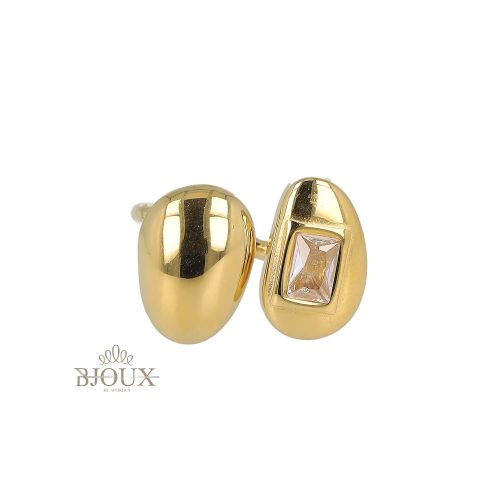 Anello aperto con gocce e punto luce