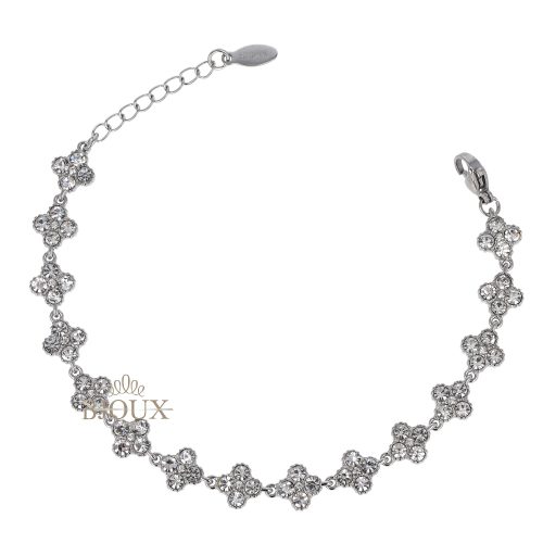 Bracciale tennis flowers