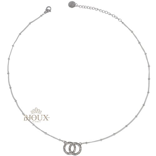 Collana catenina con centrale unione