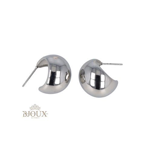 Orecchini drop in acciaio