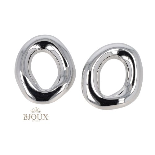 Orecchini forma ovale grande