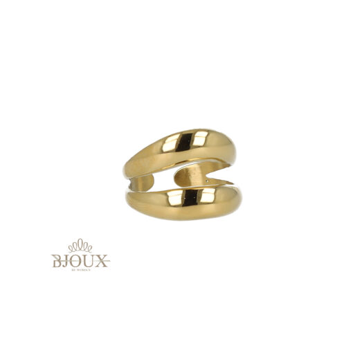 Anello Open Bold in Acciaio