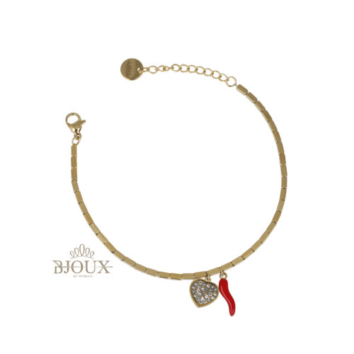 Bracciale Amore & Fortuna in Acciaio