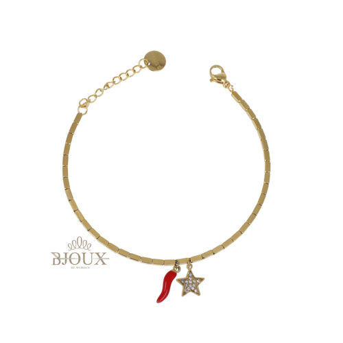 Bracciale Stella & Corno in Acciaio