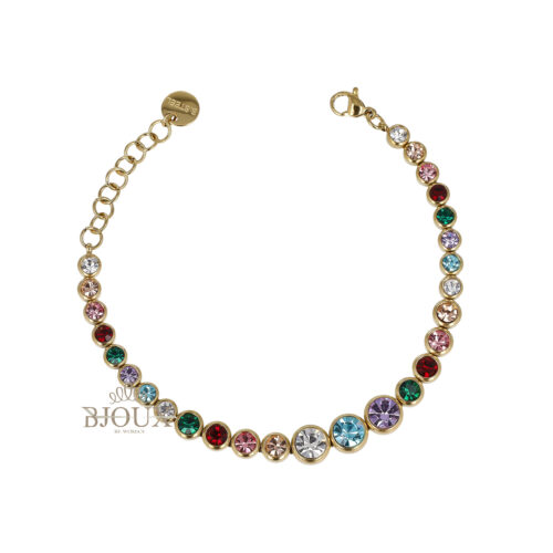 Bracciale Rainbow Shine in Acciaio