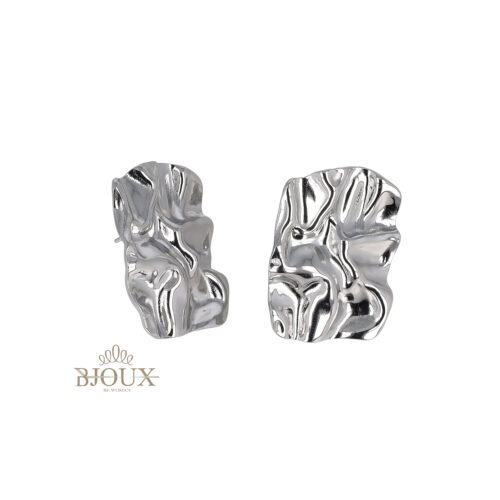 Orecchini Irregolari Effetto Scultura