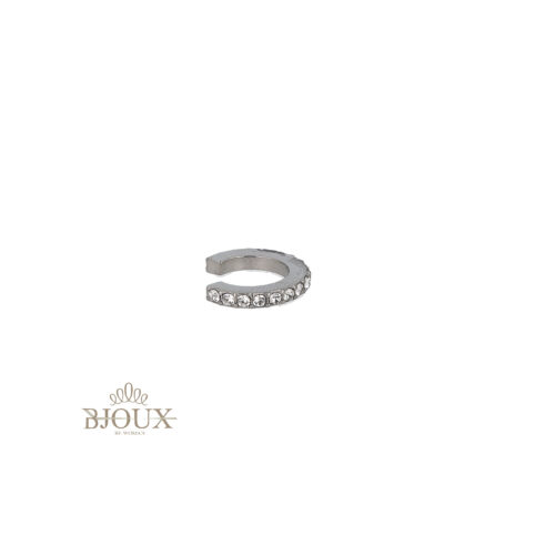 Orecchino Earcuff Strass Lineare