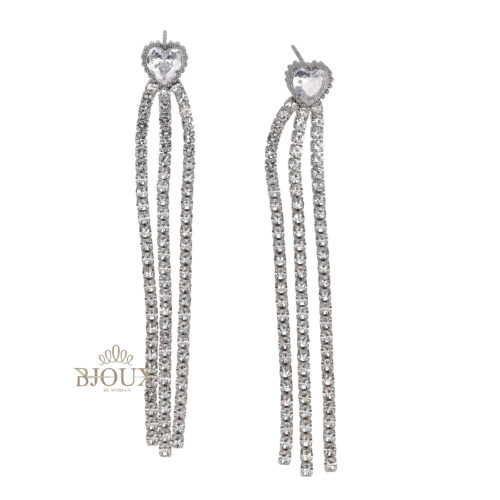 Orecchini Cascata Cuore