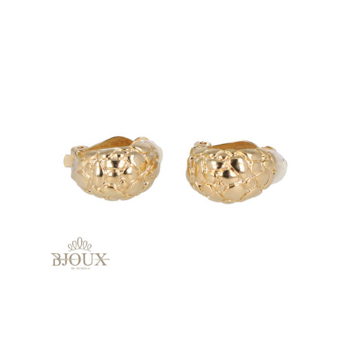 Orecchini Clip Trapuntati