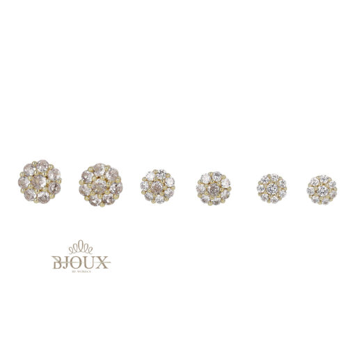 Orecchini Set Crystal Flowers Ball