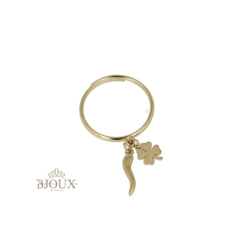 Anello Portafortuna in Acciaio