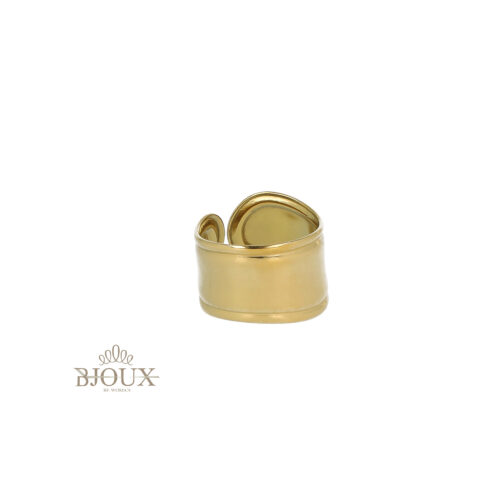 Anello Wide Band in Acciaio