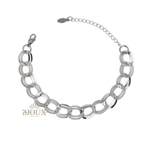 Bracciale Catena Tonda in Acciaio