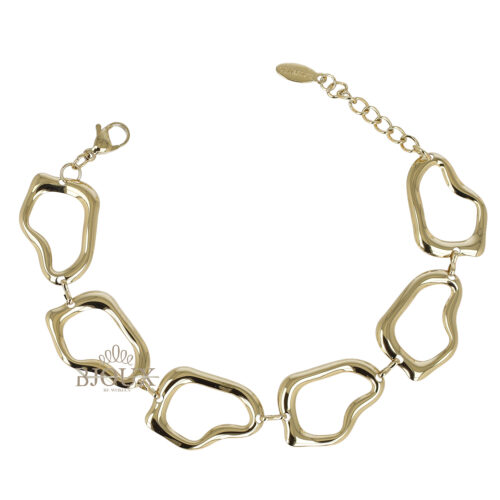 Bracciale Catena Irregolare in Acciaio