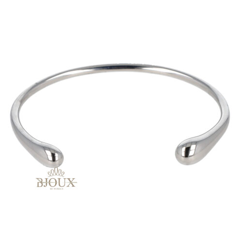 Bracciale Rigido Minimal in Acciaio