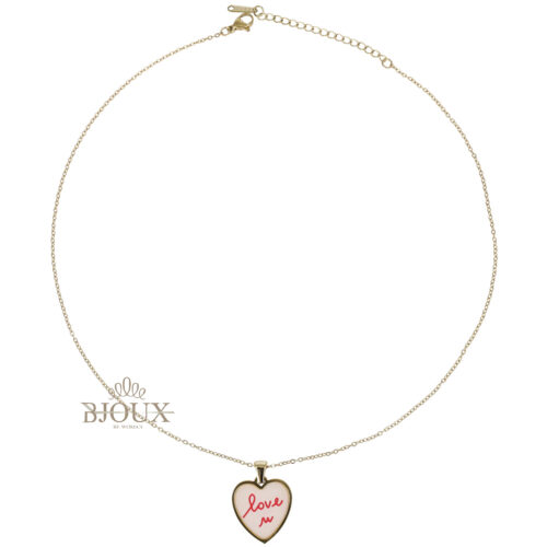 Collana in Acciaio con Ciondolo – Love U