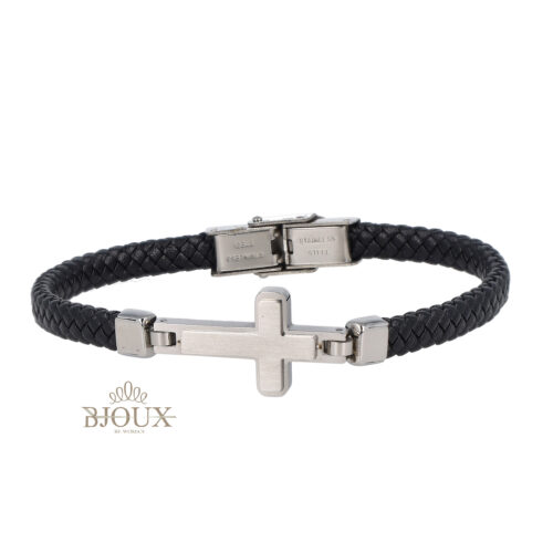 Bracciale Uomo Cross Leather