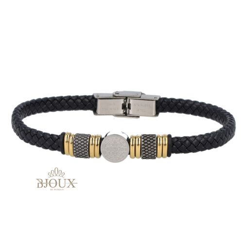 Bracciale Uomo Medal Leather